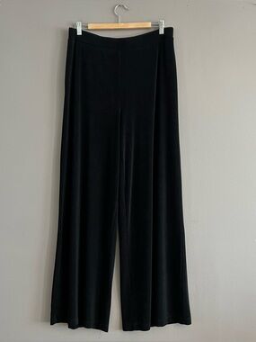 Chico’s Travelers Pants Women XL 3R Black Pull-On Slinky Stretch High Rise